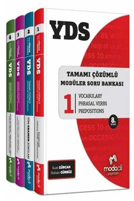 Modadil Yayınları YDS Tamamı Çözümlü Modüler Soru Bankası Seti