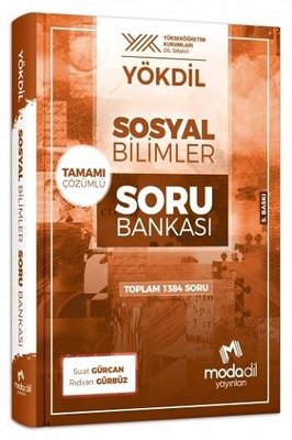 Modadil Yayınları Yökdil Sosyal Bilimler Tamamı Çözümlü Soru Bankası