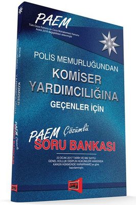 Yargı Yayınları 2017 Paem Komiser Yardımcılığına Geçenler İçin Çözümlü Soru Bankası