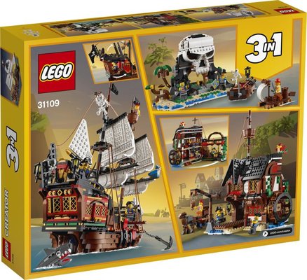 Lego Creator Korsan Gemisi 31109
