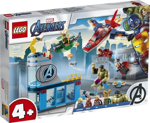 Lego Super Heroes Avengers Loki'nin Gazabı 76152