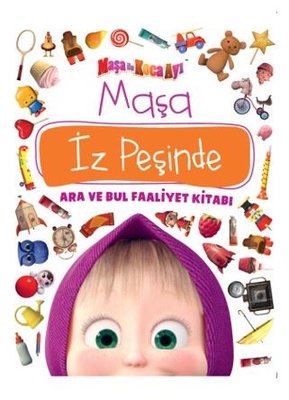 Maşa ile Koca Ayı İz Peşinde - Ara ve Bul Faaliyet Kitabı