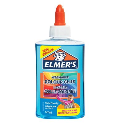 Elmer's 147 ml Şeffaf Renkli Mavi Yapıştırıcı 