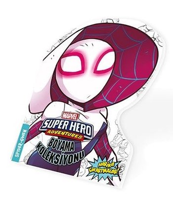 Spider - Gwen - Marvel Süper Kahramanlar Boyama Koleksiyonu