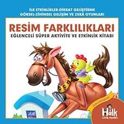 Resim Farklılıkları - Eğlenceli Süper Aktivite ve Etkinlik Kitabı