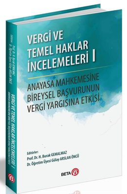 Vergi ve Temel Haklar İncelemeleri - 1