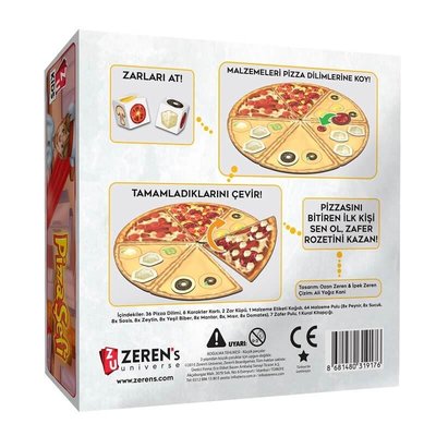 Zerens Universe Pizza Şefi Kutu Oyunu
