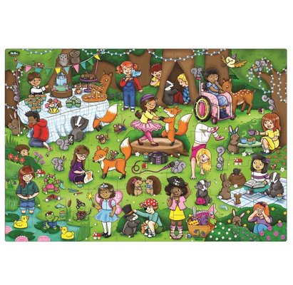 Orchad Woodland Party 4 7 Yaş Puzzle