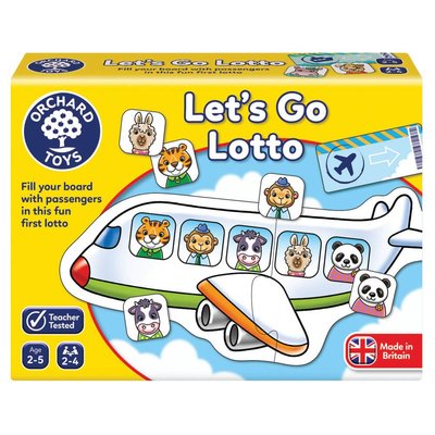 Orchad Let's Go Lotto 2 5 Yaş Kutu Oyunu
