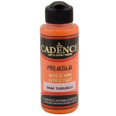 Cadence Premium Akrilik Boya 120 ml Turuncu