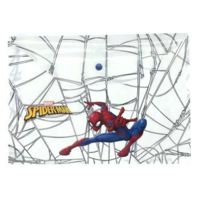 Spiderman A4 Çıtçıtlı Dosya (Plastik)