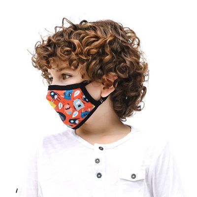 Tissum Monster Çocuk Yıkanabilir Filtreli Maske