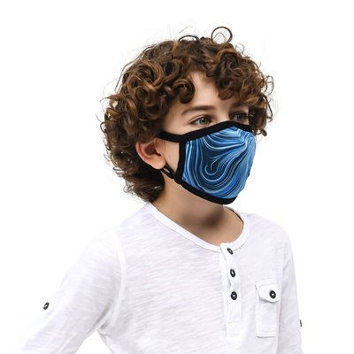 Tissum Waves Çocuk Yıkanabilir Filtreli Maske