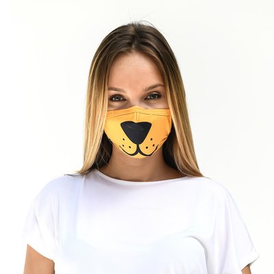 Tissum Lion Yetişkin Yıkanabilir Filtreli Maske