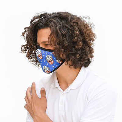 Tissum Popcorn Yetişkin Yıkanabilir Filtreli Maske
