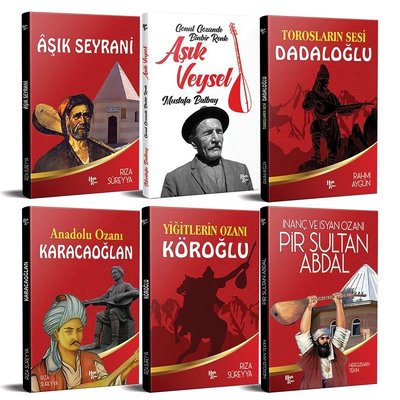 Anadolu Ozanları Kitap Seti - 6 Kitap Takım