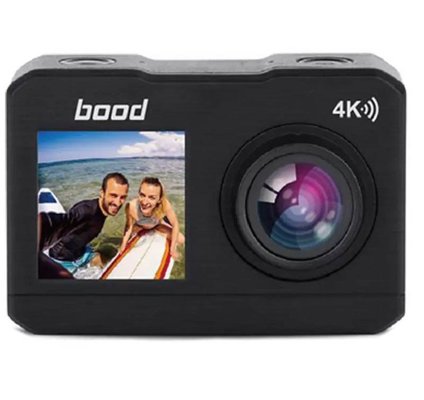 Bood 4K Wifi Çift Ekranlı B-9A Kumandalı Action Kamera