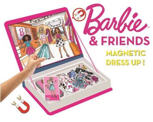 DiyToy Manyetik Barbie Dress Up Kıyafet Giydirme Oyunu