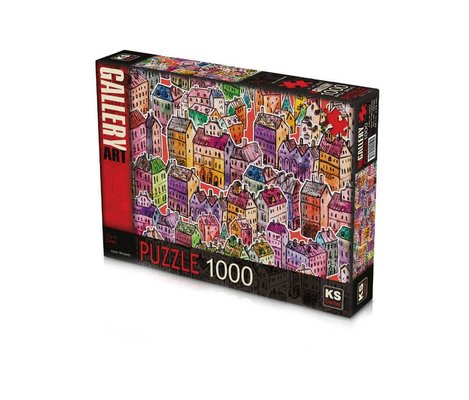 Ks Games City Of Colors 1000 Parça Puzzle