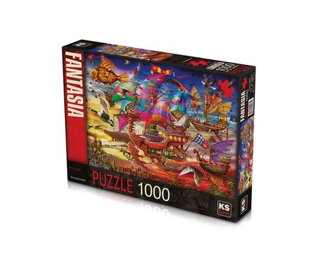 Ks Games The Flight 1000 Parça Puzzle