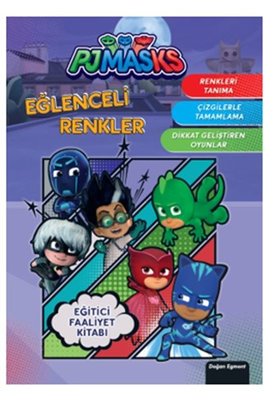 Pjmasks Eğlenceli Renkler - Eğitici Faaliyet Kitabı