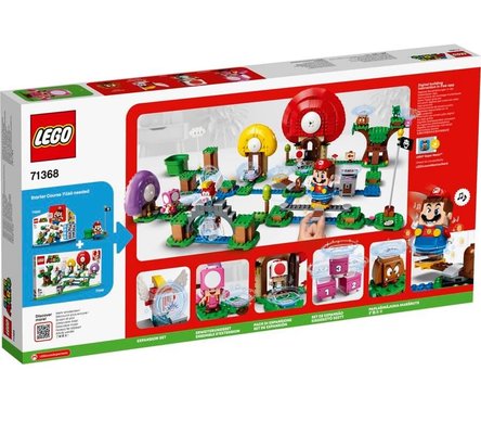 Lego Super Mario Toadun Hazine Avı Ek Macera Yapım Seti 464 Parça 71368