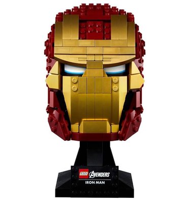 LEGO 76165 Marvel Avengers Iron Man Kaskı Büst Yapım Seti 480 Parça