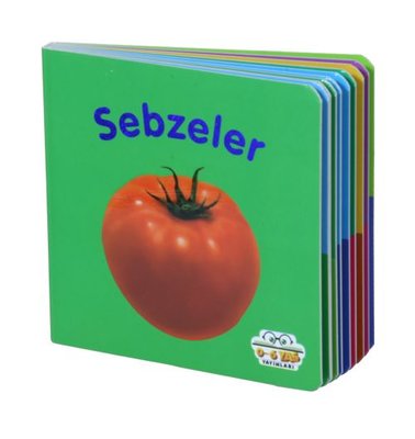 Sebzeler - Mini Karton Kitaplar