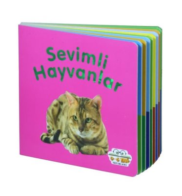 Sevimli Hayvanlar - Mini Karton Kitaplar