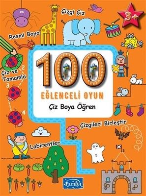 100 Eğlenceli Oyun - Çiz Boya Öğren