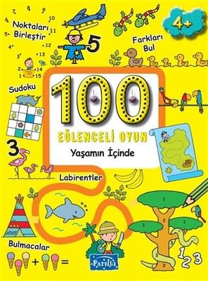 100 Eğlenceli Oyun - Yaşamın İçinde - Boyama