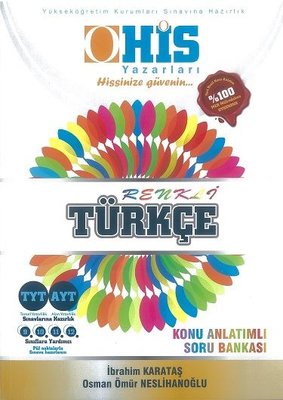 Renkli Türkçe AYT - TYT Konu Anlatımlı Soru Bankası