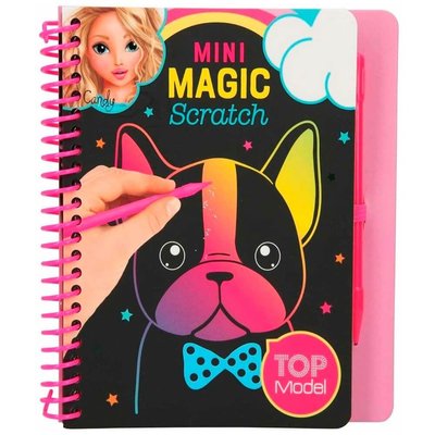 Top Model 0708 Mini Magic Scratch Book