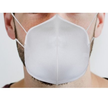 No-Vid Saf Gümüş Tel İçeren Yıkanabilir Bez Maske