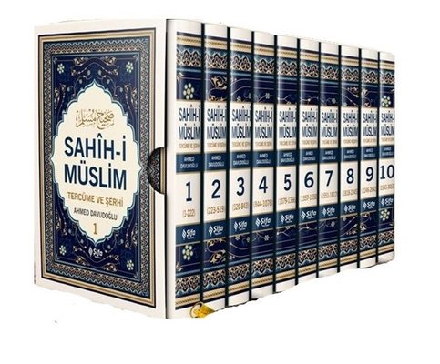 Sahih-i Müslim Tercüme ve Şerhi Seti - 10 Kitap Takım