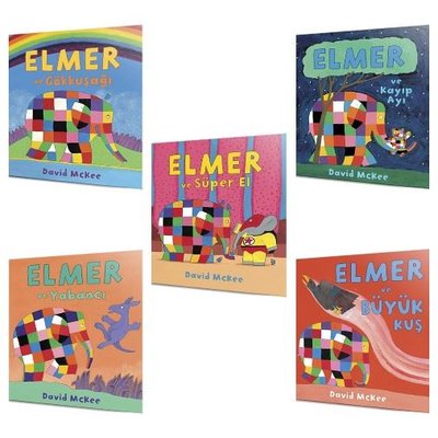 Elmerın Yeni Maceraları Seti - 5 Kitap Takım