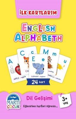 English Alphabeth - İlk Kartlarım 3+ Yaş