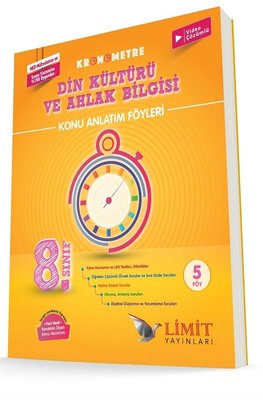 8.Sınıf Kronometre Din Kültürü ve Ahlak Bilgisi Konu Anlatım Föyü