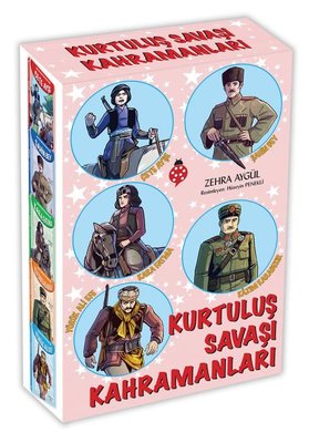 Kurtuluş Savaşı Kahramanları Seti - 5 Kitap Takım