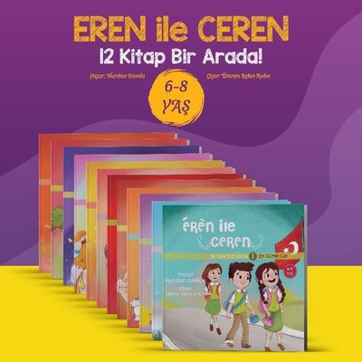 Eren ile Ceren İlk Okuma Serisi Seti - 12 Kitap Takım