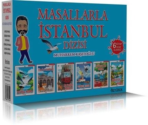 İstanbul'u Okuyorum Masallarla İstanbul Seti - 6 Kitap Takım Kutulu Test İlaveli