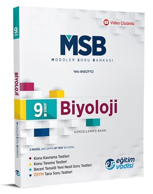9.Sınıf Biyoloji Msb Modüler Soru Bankası