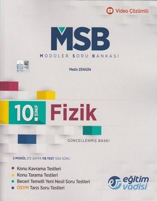10.Sınıf Fizik Msb Modüler Soru Bankası