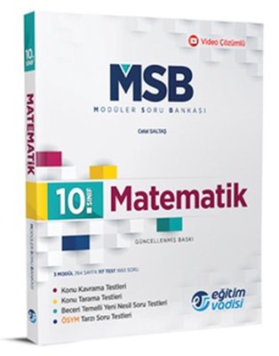 10.Sınıf Matematik Msb Modüler Soru Bankası