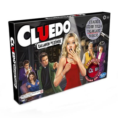 Hasbro Games E9779 Cluedo Yalanın Peşinde Kutu Oyunu 