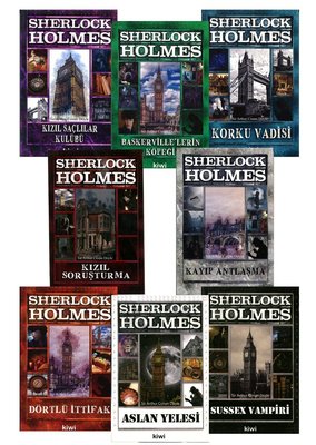 Sir Arthur Conan Doyle Sherlock Holmes Seti - 8 Kitap Takım