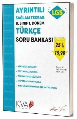 8. Sınıf 1. Dönem Türkçe Soru Bankası Ayrıntılı Sağlam Tekrar