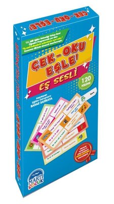 Çek - Oku - Eşle! Eş Sesli 120 Kelime Kartı