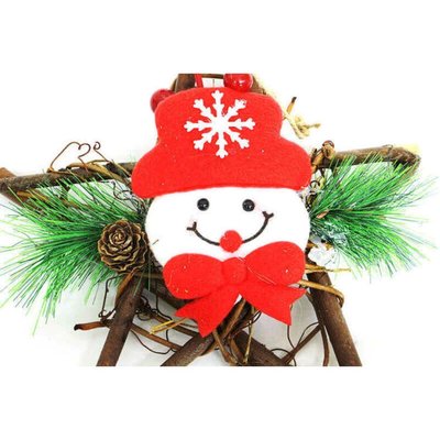 WB Süs Yıldız Noel Baba 25cm R0184