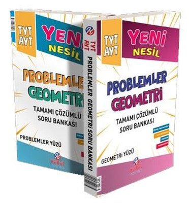 TYT AYT Yeni Nesil Problemler ve Geometri Soru Bankası - İki Ders Tek Kitap